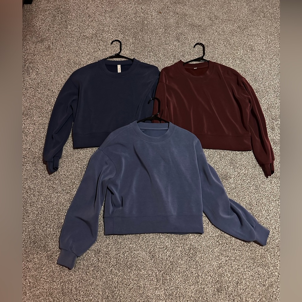 Lululemon Perfectly Oversized Cropped Crew